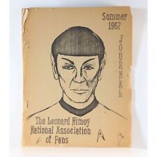 Leonard Nimoy Fan Club Book - Mr Spock Star Trek 1967 RARE FIND picture