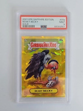2021 GARBAGE PAIL KIDS SAPPHIRE 2 GOLD #99A -  BEAKY BECKY #06/15   GPK picture