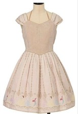 Secret Honey Disney Princess Ornament Dress 2T Frill Floral Princess Costume Jap picture
