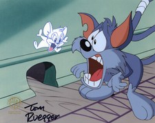 Tiny Toons Adventure-Original Cel-Lil Sneezer/Furball-Signed Tom Ruegger picture