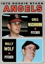1970 Topps #74 Angels Rookie Stars (Greg Washburn / Wally Wolf) picture
