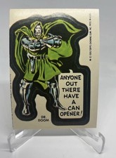 1976 Topps Marvel Stickers Doctor Doom (Next stop Grading PSA or Beckett) 💥📈💥 picture