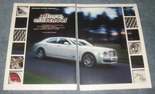 2011 Bentley Mulsanne Vintage Road Test Info Article 