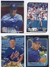 1997 Bowman #171 Brad Fullmer Montreal Expos Autographed Baseball Card   picture