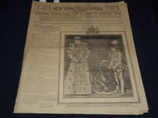 1901 JANUARY 22 NEW YORK JOURNAL NEWSPAPER - VICTORIA SINKING FAST - NT 9441 picture