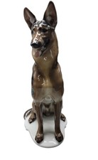 Vtg Rosenthal German Shepherd Dog Figurine Artist Theodor Karner 1950s #708 picture