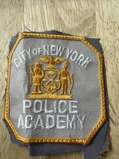 Vintage City Of New York Patch Academy picture