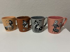 spectrum designz mugs, set of 4, happen pinup girls, vintage look. Brand new picture