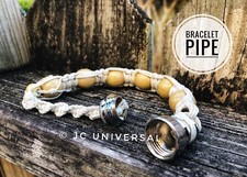 Creative Metal Wrist Bracelet Herbal Holder Custom Size on 8.5, 9.0, 9.5,10 Inch picture