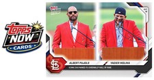 2026 Topps Now MLB #666 Albert Pujols Yadier Molina St. Louis Cardinals PRESALE picture