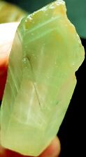38g Natural Phantom 'Green Ghost' Lemuria QUARTZ Crystal Point &pyramid  q110 picture