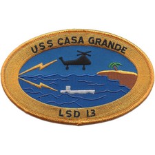USS Casa Grand LSD-13 Dock Landing Ship Patch picture