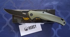 *NEW*🔥 KUBEY Panthera KU150 EDC Folding Knife w/D2 Blade & OD Green G10 Handle  picture