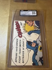 VINTAGE 1966 Dexter Press BATMAN Rookie BATGRAM Post Card #4 of 10 DC Comics mk picture