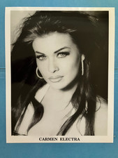 Carmen Electra , original vintage talent agency photo headshot picture