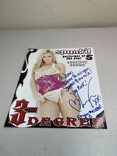 Model Courtney Cummz autographed signed Photo 3rd Degree Performer Of The Year picture