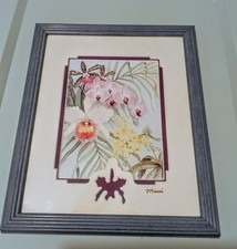 Hawaii's Dotson Gallery Original Maui Botanical Art RARE  picture