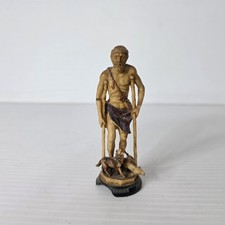 Saint Lazarus San Lázaro Beggar With Two Dogs Figurine Statue Figure Vintage picture
