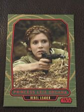 2012 Topps Star Wars Galactic Files Red Parallel /35 Princess Leia Organa NM picture
