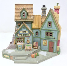 2009 Lemax Pine Creek Market Vail Village Collection #95861 Christmas House picture