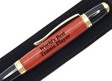 Gift For Tennis Player World's Best Tennis Player Present Engraved Pen picture