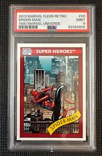 2013 Fleer Marvel Retro -  1990 Marvel Universe - Spider-Man (POP 6 None Higher) picture