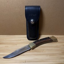 Vintage 1983 Buck Knife Boy Scouts of America Eagle Award picture
