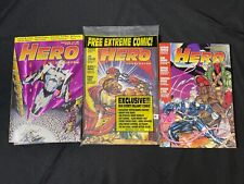 1993 Hero #1, 1994 Hero #7, 1994 Hero #7 Comic Books Lot of 3 picture