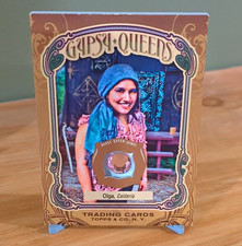 Topps 2011 Gypsy Queen Jewel GQR17 Olga Calderia Relic Non-Sport Trading Card picture