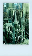 Postcard St. Patrick's Cathedral Catholic church New york 0180 picture