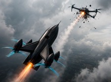 Ukrainian Made World's Best Interceptor – Rocket Quad FPV Frame Kit picture