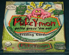 Sealed PUKEY-MON Gotta Gross Em Out - Pokemon Parody Trading Card Box - 36 Packs picture