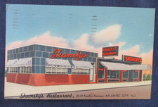 1959 Atlantic City New Jersey Shumsky's Restaurant Postcard picture
