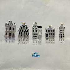 KLM Royal Dutch Airlines Houses Paper Shopping/Gift bag picture