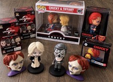 NEW Chucky Horror Bundle Funko Tiffany #1857 Glen Heads TUBBZ Bobblehead picture