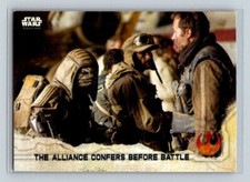 2016 Topps Star Wars Rogue One Series 1 #87 The Alliance Confers Before Battle picture