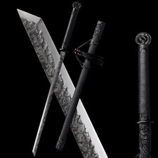 Handmade Full Tang 9260 Spring Steel Ninja Sword Japanese Straight Ninjato picture