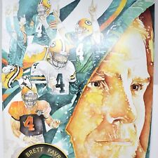 2000s Brett Favre's Steakhouse Menu Hall Of Fame Chophouse Green Bay Packers #4 picture