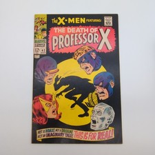 X-Men #42 Marvel 1968 Silver Age Death of Professor X Origin of Cyclops Changeli picture