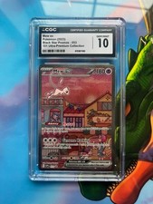2023 POKEMON SVP EN-SV BLACK STAR PROMO #053 MEW EX CGC 10 GEM MINT picture