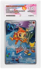 Ace Perfect 10 Chimchar 041 First Partner Illustration Promo Gem Mint Pokemon picture