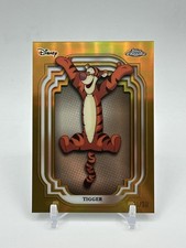 Tigger #/50 Gold Refractor 2024 Topps Disney Chrome Winnie The Pooh picture