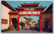 Postcard CA San Francisco California Chinatown Viewed Tanner Gray Line Tour X15 picture