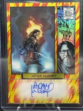 2024 Topps Chrome Sapphire Marvel Adam Kubert /33 Comic Book Artist Auto picture