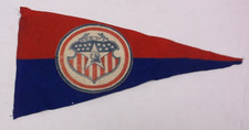 Antique P.O.S. of A. 13 Star George Washington Felt Pennant POS of A picture