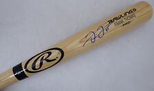 FRANK THOMAS AUTOGRAPHED BLONDE RAWLINGS BAT CHICAGO WHITE SOX BECKETT 177490 picture