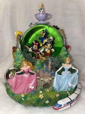 Rare Vintage DLR Disney Land Resort Multi Character Snowglobe New Alice Princess picture