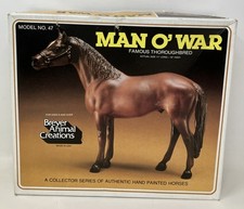 Breyer Man O’ War Race Horse No 47 Vintage 1982 w/ Original Box picture
