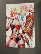 Gotham City Sirens('09) #1 DC Harley Quinn Battle Damage Kirkham Trade LTD 1000  picture