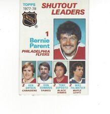 1978-79 Topps #70 Shutout Leaders Parent/ Dryden/ Edwards/ Esposito / Palmateer picture